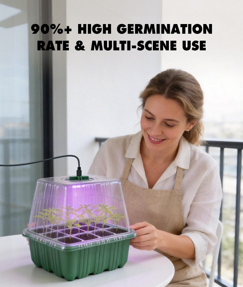 LED植物灯|LED植物生长灯|LED植物补光灯|带LED植物灯育苗盆|LED植物灯生产厂家