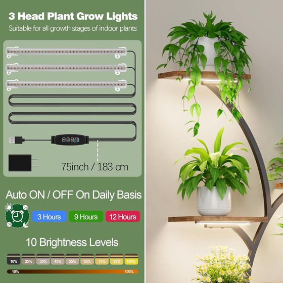 LED植物灯|LED植物生长灯|LED植物补光灯|带LED植物灯育苗盆|LED植物灯生产厂家
