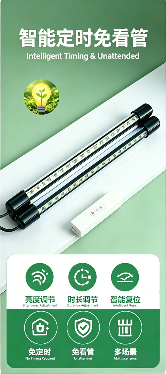 LED植物灯|LED植物生长灯|LED植物补光灯|带LED植物灯育苗盆|LED植物灯生产厂家