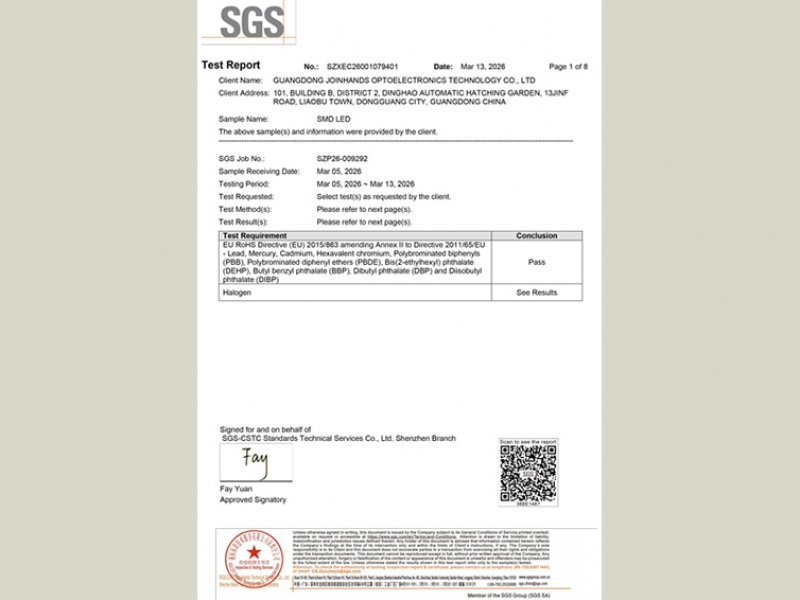 ROHSReport Certificate